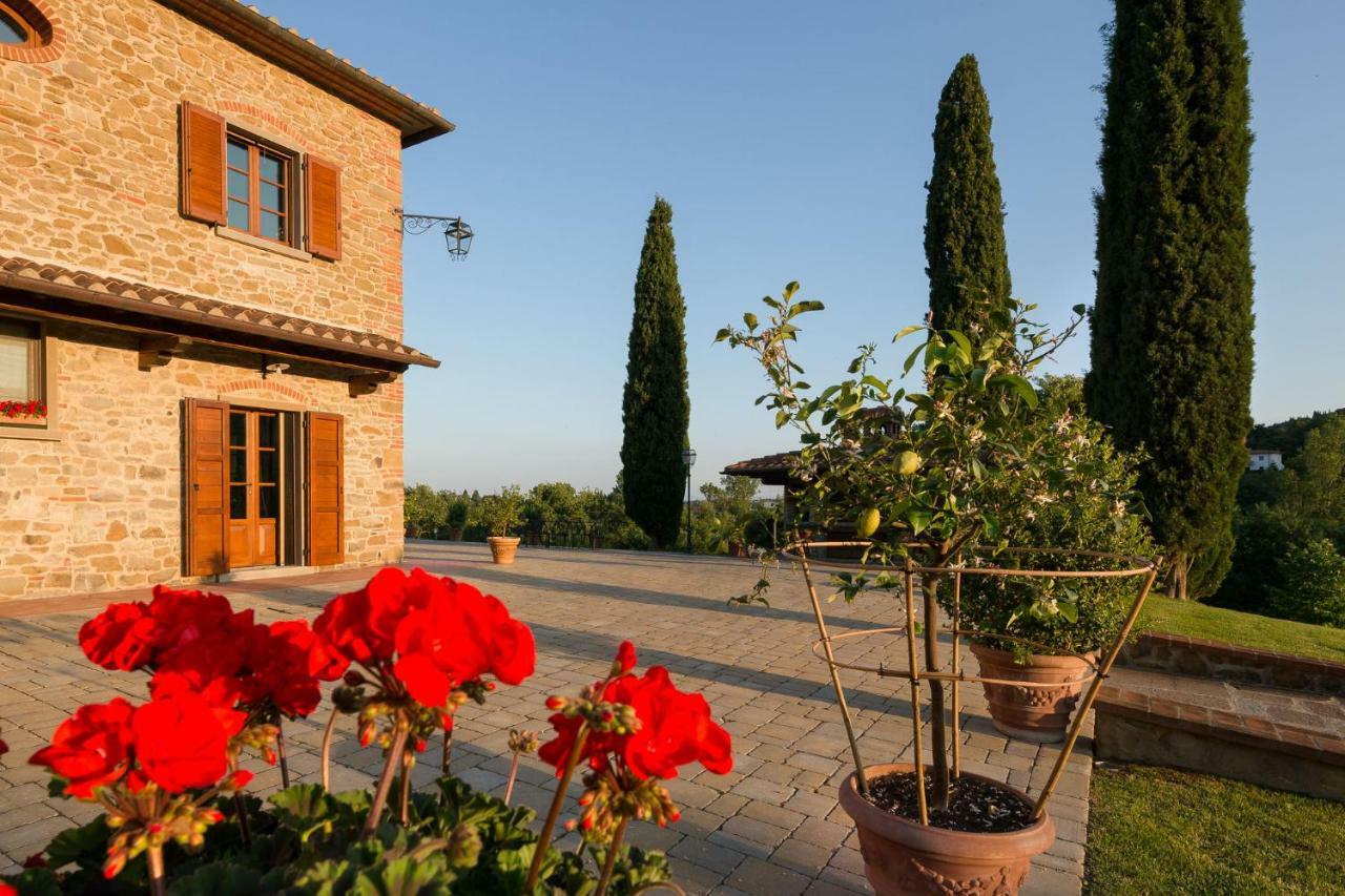Вилла Poggio Pellicciaia Ареццо Экстерьер фото