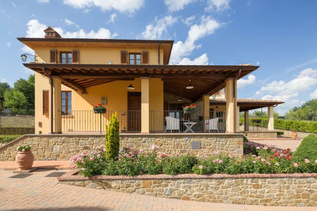 Вилла Poggio Pellicciaia Ареццо Экстерьер фото